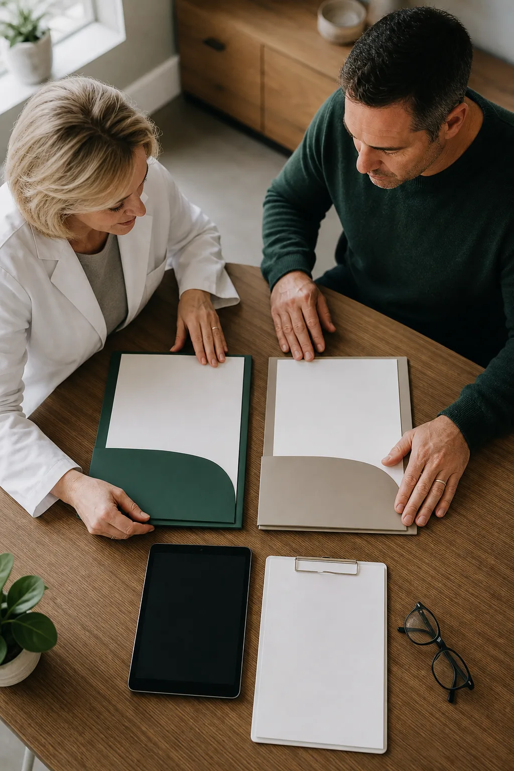 Semaglutide versus tirzepatide treatment-plan comparison with a clinician